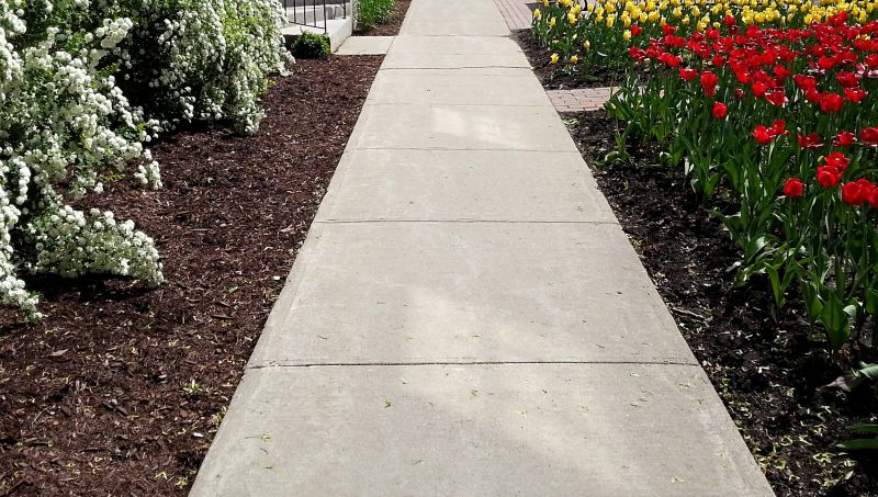 Garden Walkway Installation